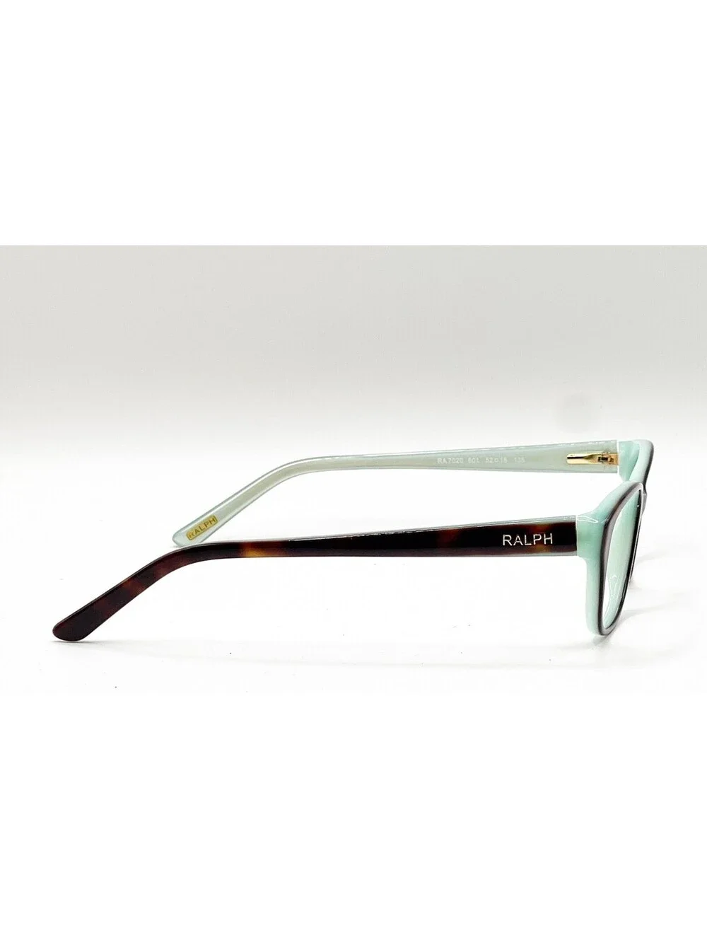 Ralph Lauren RA 7020 601 Shiny Dark Havana Pink Authentic Eyeglass Frames 52-16